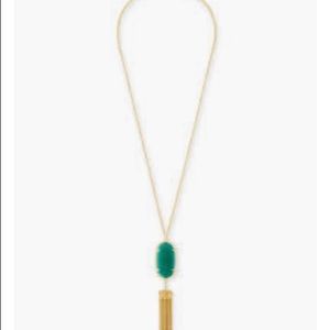 Kendra Scott Emerald Necklace